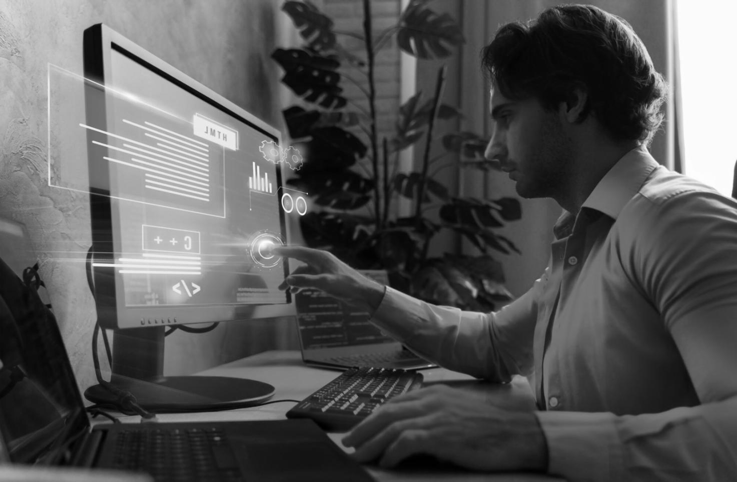 Mobile device showing performance improvements with before and after comparison metrics